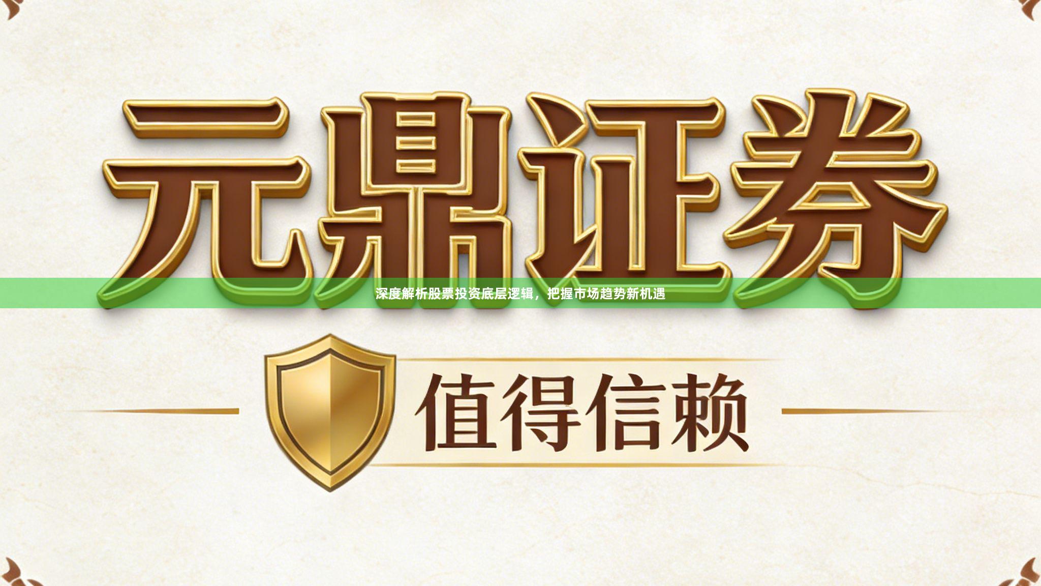 深度解析股票投资底层逻辑，把握市场趋势新机遇
